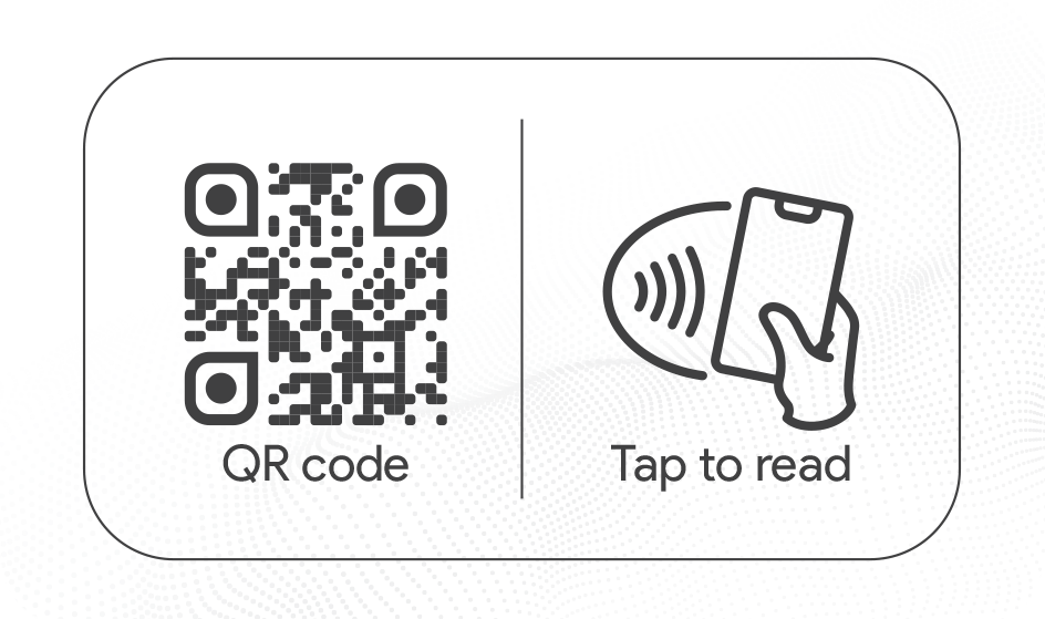 Carte NFC — face arrière